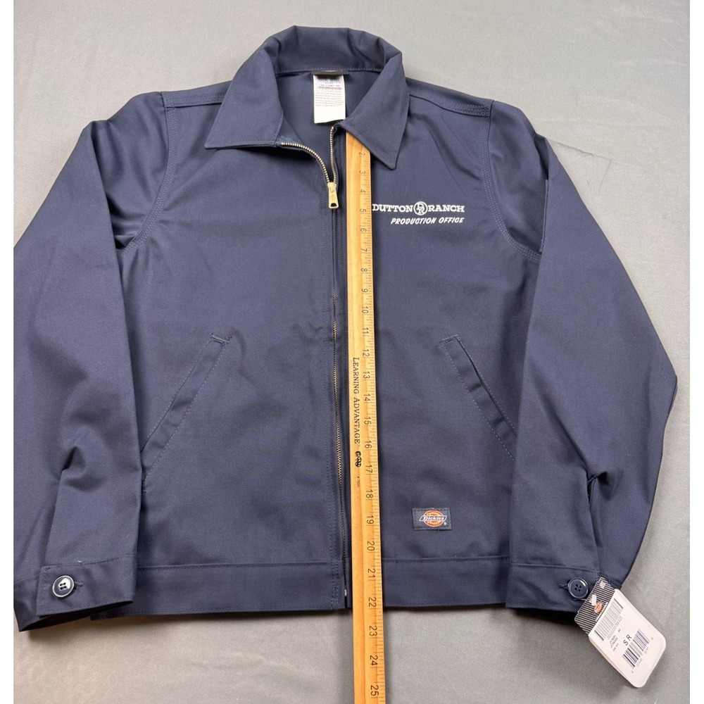 Dickies Eisenhower Jacket Unlined Men's Small Navy NWT Dutton Ranch Logo - Picture 8 of 16